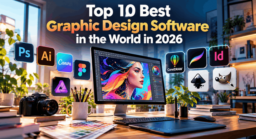 Top 10 Best Graphic Design Software To Try in 2026