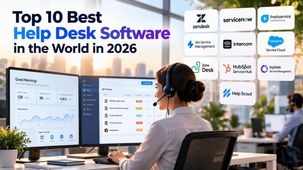 Top 10 Best Help Desk Software To Know in 2026
