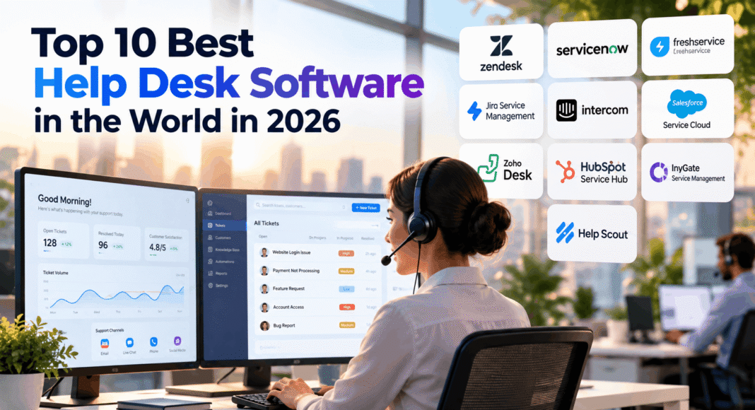 Top 10 Best Help Desk Software To Know in 2026