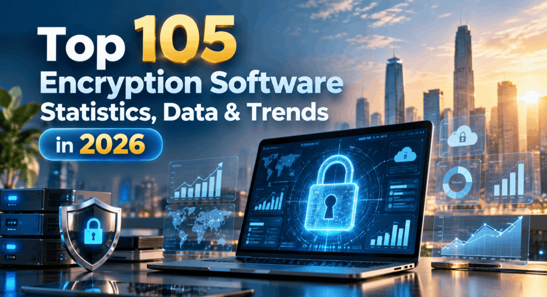 Top 105 Encryption Software Statistics, Data & Trends in 2026